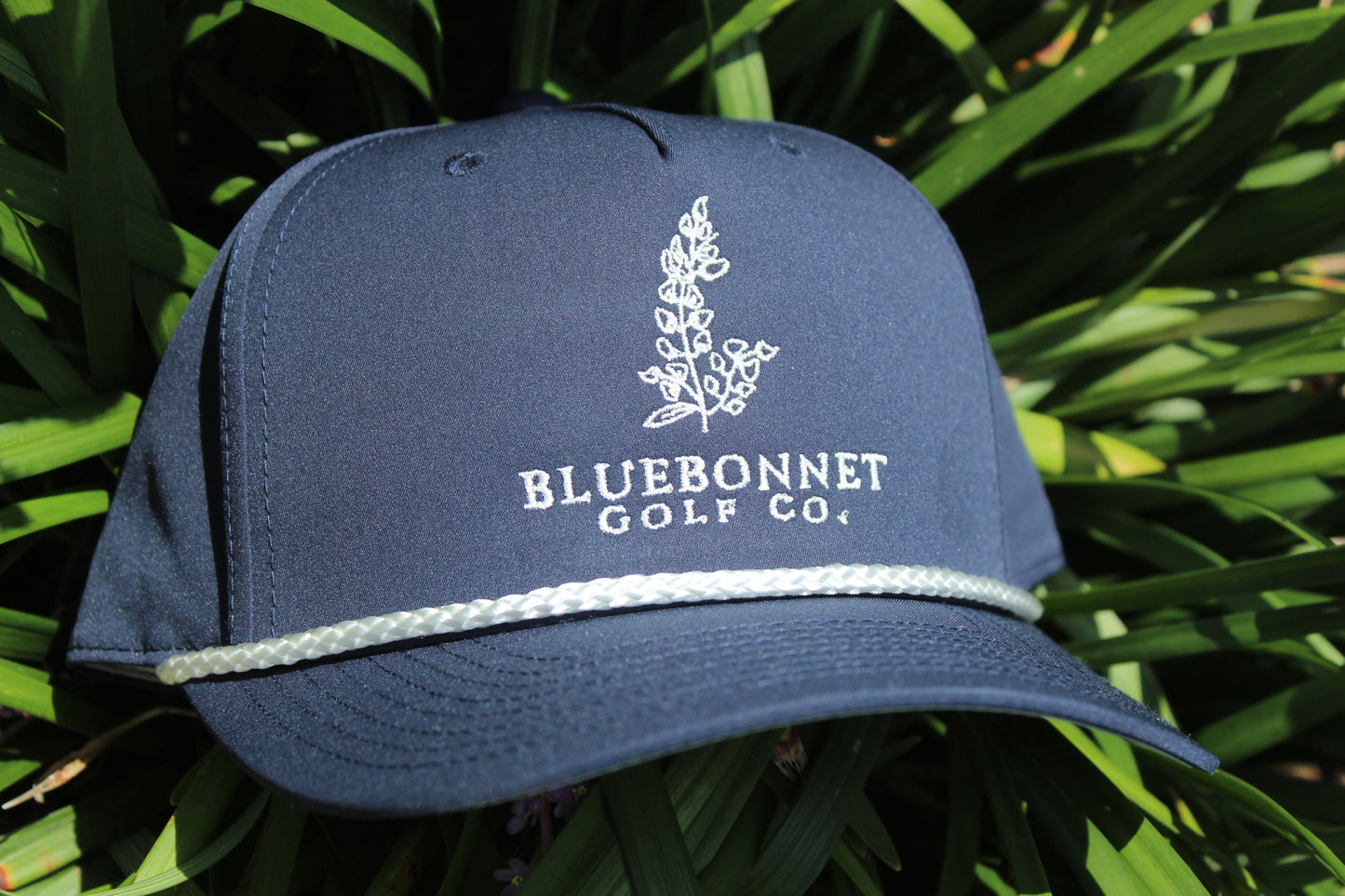 Bluebonnet Golf Classic Rope Hat - Navy