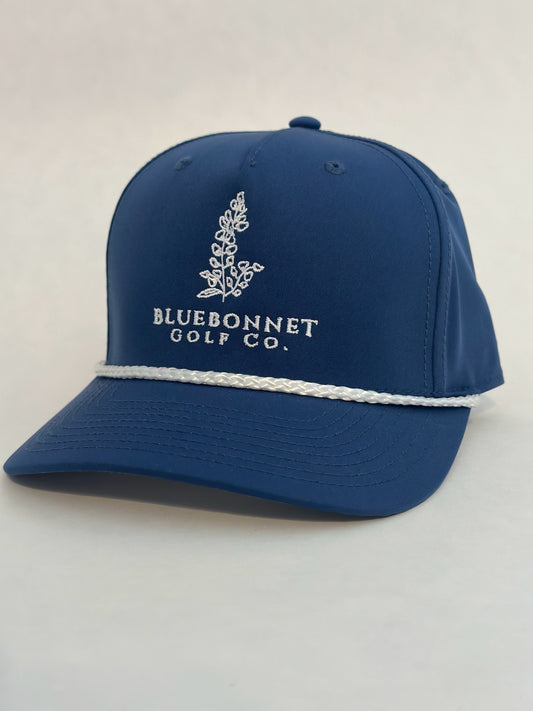 Bluebonnet Golf Classic Rope Hat - Blue